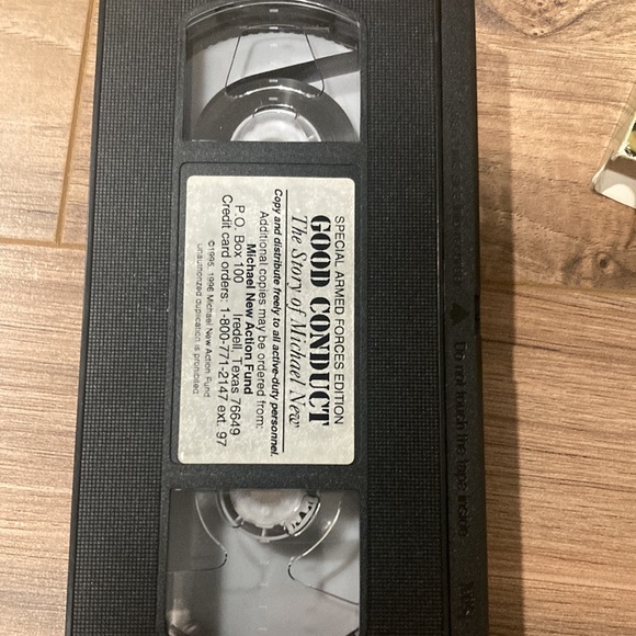 US Army vintage VHS tapes; US Army Ranger & Good Conduct story of Michael New - Picture 7 of 7